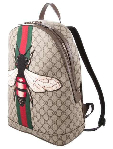 gucci backpack purse with bee|gucci bee backpack price.